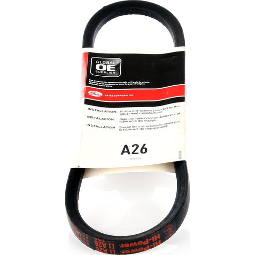 Gates — Gates Fan Belt - V-Belt (A-Section) — part number A26