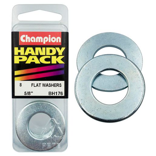 Champion Auto Parts — Champion Steel Washers 5/8in. — part number BH176