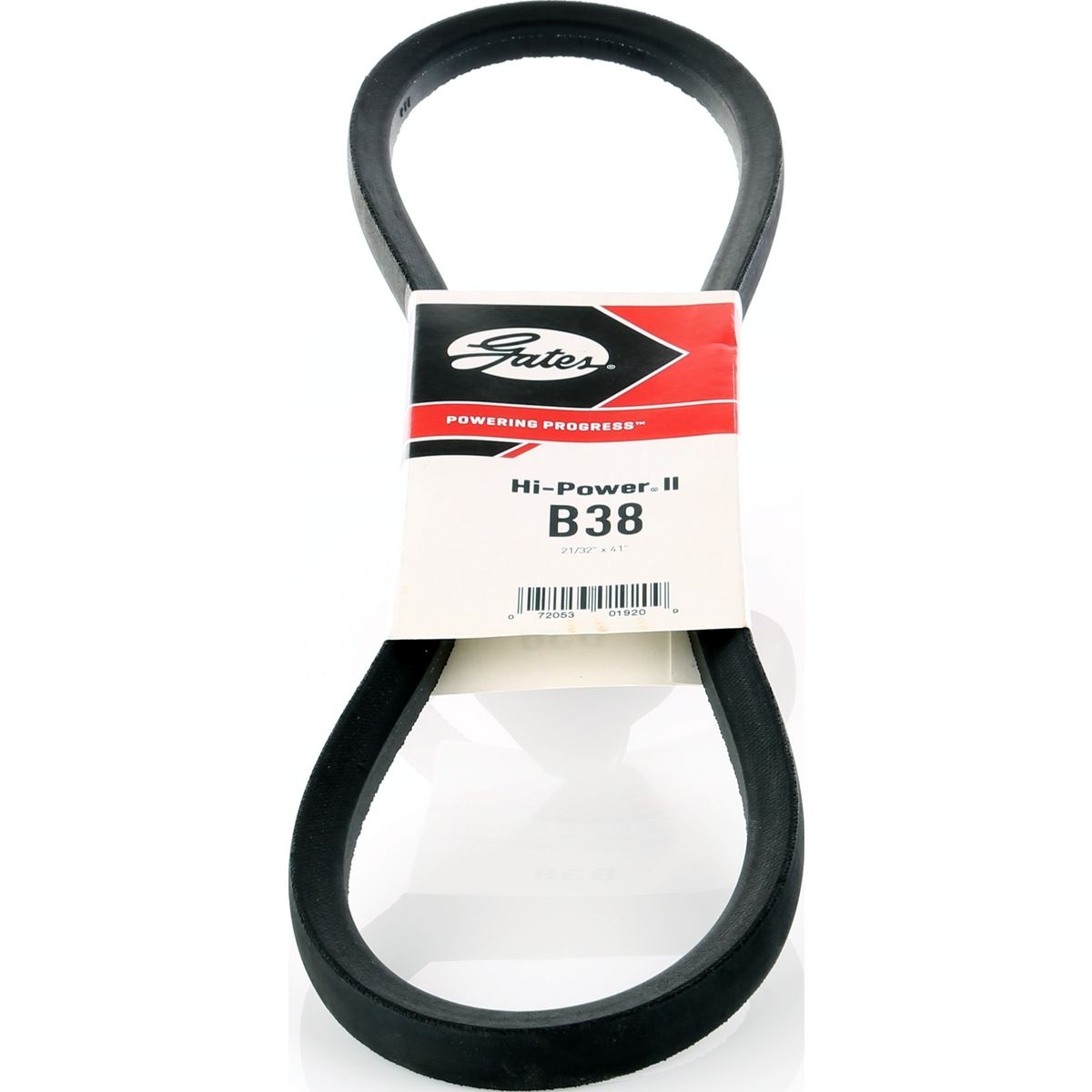 Gates — Gates Fan Belt - V-Belt (B-Section) — part number B38