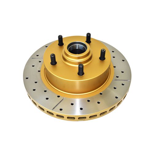 DBA Brakes — DBA Brake Rotor T2 XDrilled Slotted — part number DBA014X