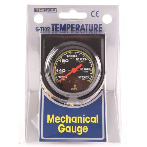 EDCO INTERNATIONAL — Trisco Water Temperature Mechanical Gauge — part number G1102