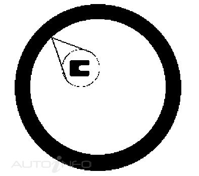 Permaseal — Permaseal Thermostat Housing Gasket — part number LA106