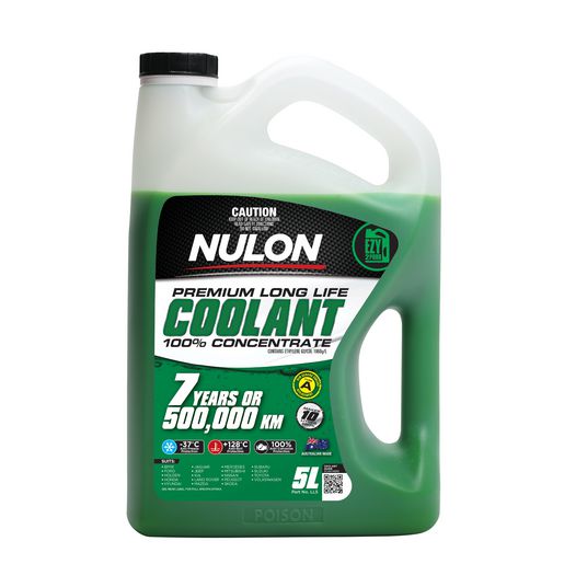 Nulon — Nulon Long Life Green Coolant Concentrate 5L — part number LL5