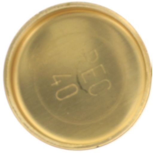 ACL Engine Parts — ACL Welch Plug Cup Brass Metric 40mm — part number RBC40MM