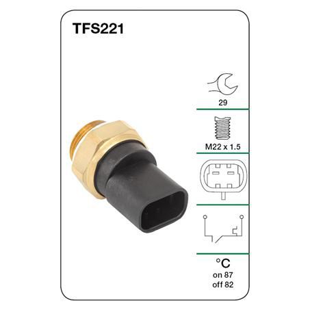 Tridon — Tridon Thermo Fan Switch — part number TFS221