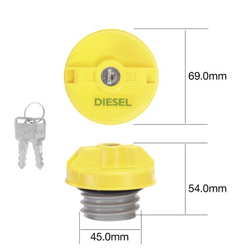 Tridon — Tridon Diesel Locking Fuel Tank Cap — part number TFL234D