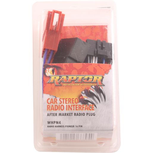 RAPTCA — Raptor Radio Harness - Pioneer 2005 — part number WHPN4