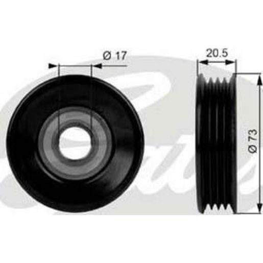 Gates — Gates Idler Pulley — part number 38030