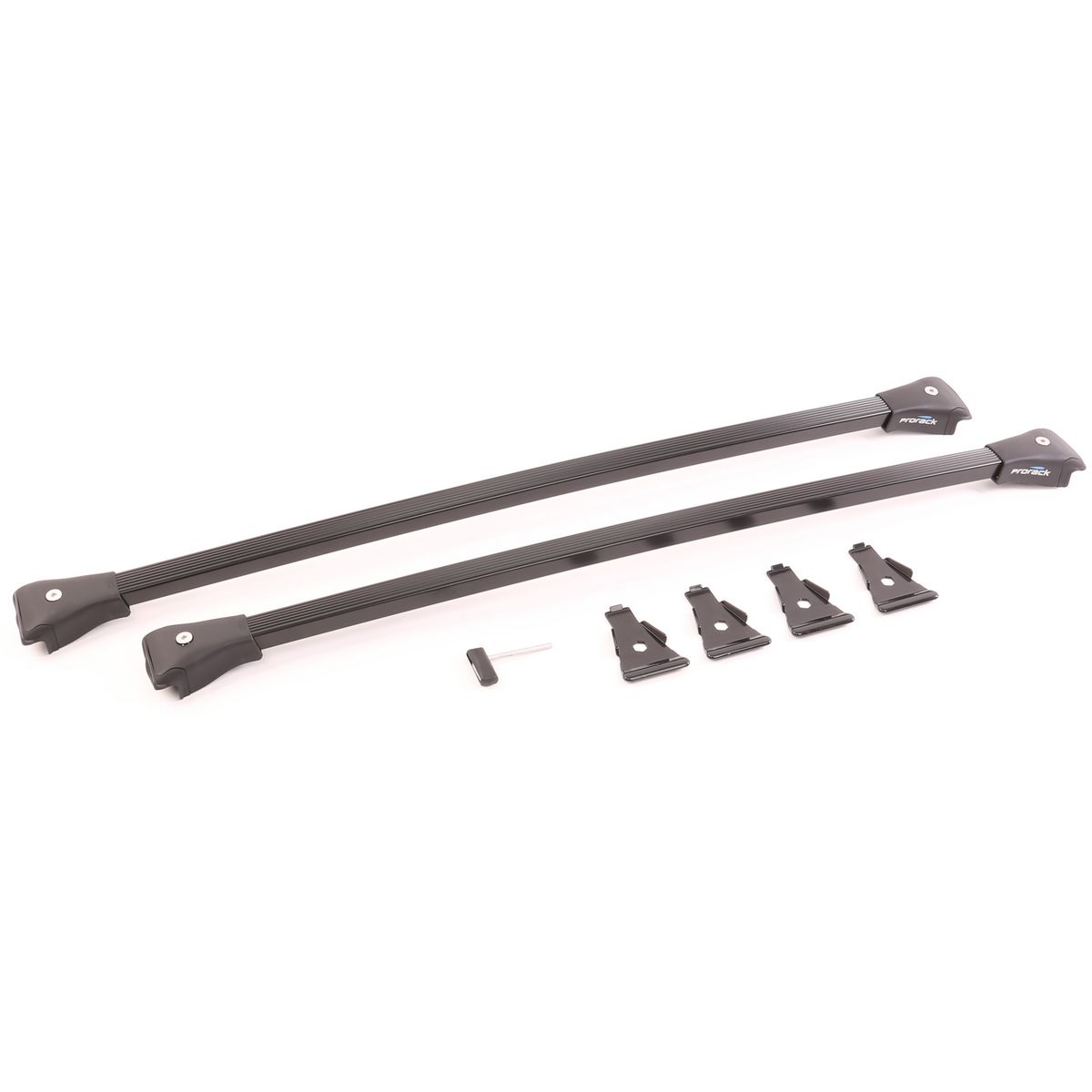 PRORACK — Prorack Standard Through Bar 90-108cm Pair Black — part number X5