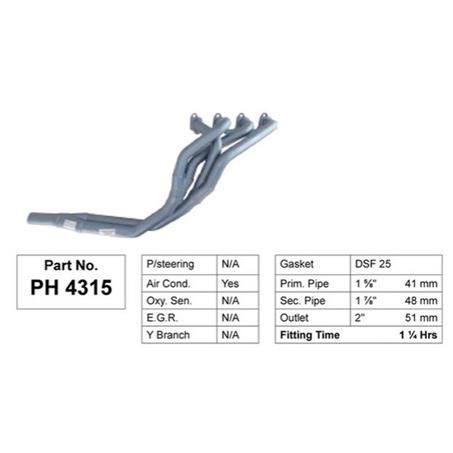 AUTOBEND — ESCO 2L 41MM PRIMARY COMP HDRS — part number PH4315