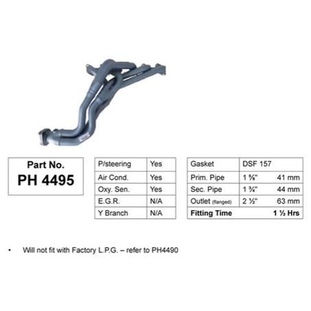 AUTOBEND — FALC 6 BA 4.0 DOHC COMPETITION — part number PH4495