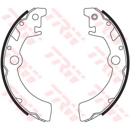 TRW — TRW Brake Shoe 180mm x 26mm — part number GS8651YO
