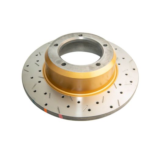 DBA Brakes — DBA Disc Brake Rotor 4000 XS Cross-drilled/slotted — part number DBA4087XS