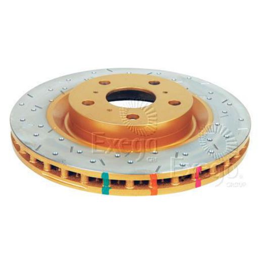 DBA Brakes — DBA Disc Brake Rotor 4000 XS Cross-drilled/slotted — part number DBA4488XS