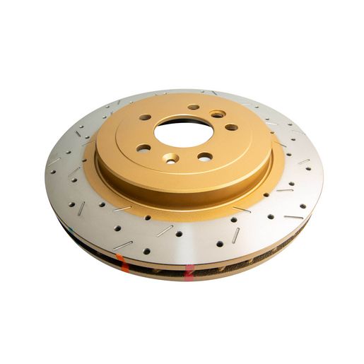 DBA Brakes — DBA Disc Brake Rotor 4000 XS Cross-drilled/slotted — part number DBA4507BXS