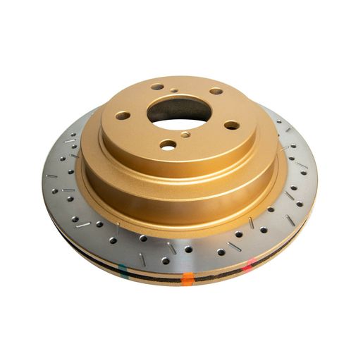 DBA Brakes — DBA Disc Brake Rotor 4000 XS Cross-drilled/slotted — part number DBA4649XS