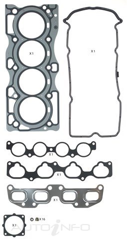 Permaseal — Permaseal Valve Regrind Gasket Set — part number V2580SS