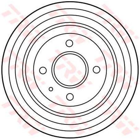 TRW — BRAKE DRUM — part number DB4065