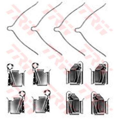 TRW — PAD FITTING KIT — part number PFK366