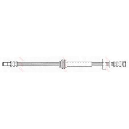 TRW — TRW Brake Hose — part number PHB428
