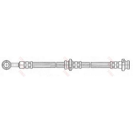 TRW — TRW Brake Hose — part number PHD482