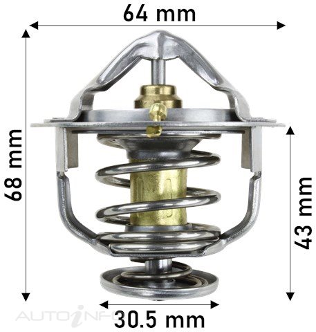Dayco — Dayco Thermostat 64mm - 77 Degrees C — part number DT40E