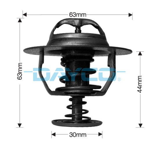 Dayco — Dayco Thermostat 63mm - 82 Degrees C — part number DT56A