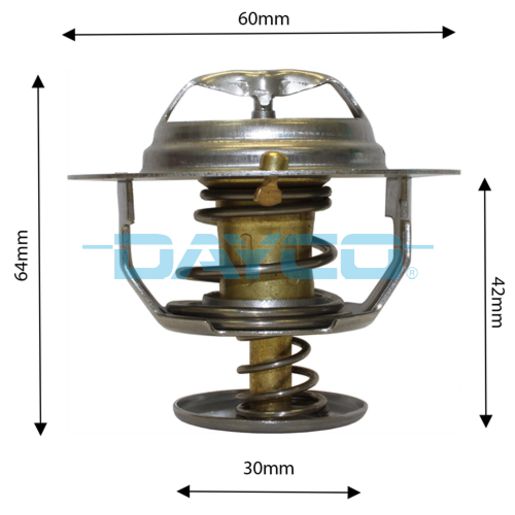 Dayco — Dayco Thermostat 60mm - 82 Degrees C — part number DT85A
