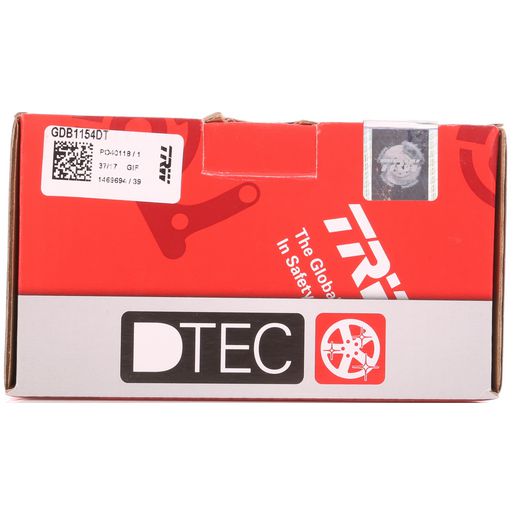TRW — TRW DTEC Ceramic Brake Pads Set (DB1199) — part number GDB1154DT