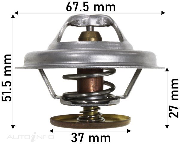 Dayco — Dayco Thermostat 68mm - 82 Degrees C — part number DT35A