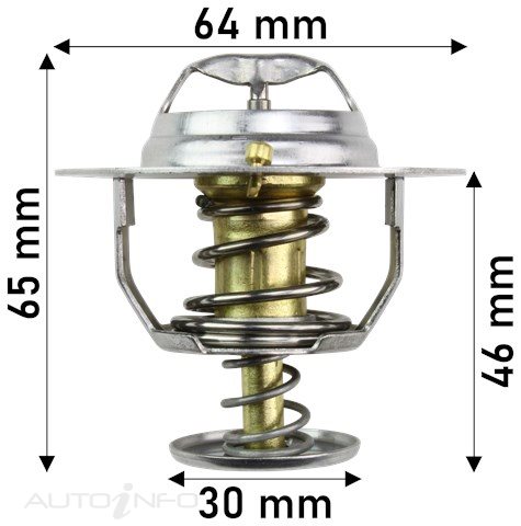 Dayco — Dayco Thermostat 63mm - 77 Degrees C — part number DT56E