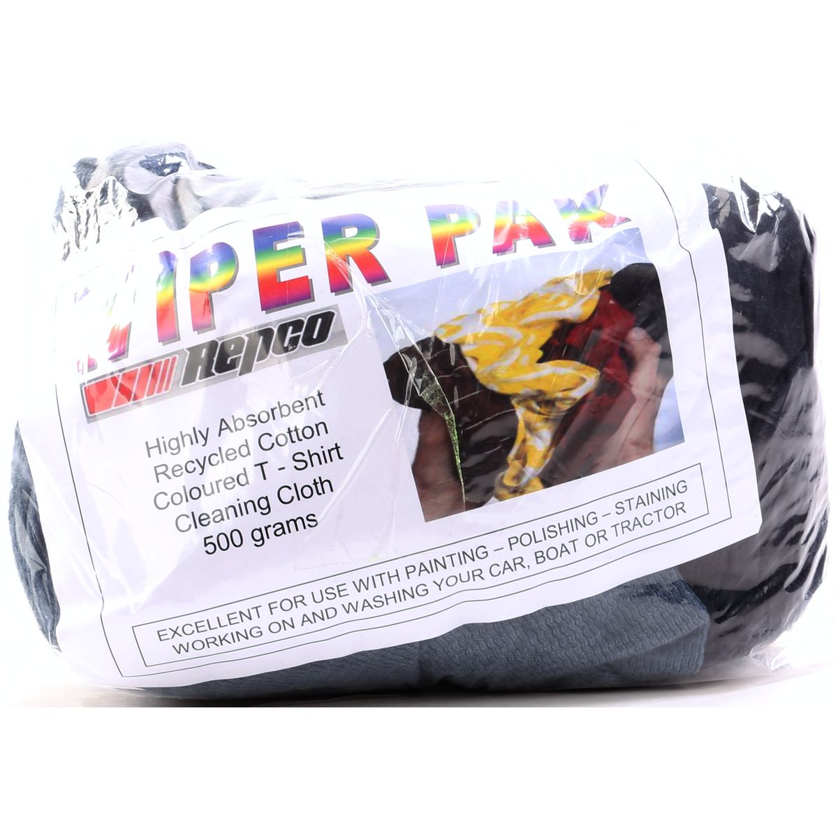 Rags — Colort T-Shirt 500g — part number WIPERPAKC
