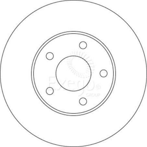 TRW — TRW Disc Brake Rotor DF4744S — part number DF4744S