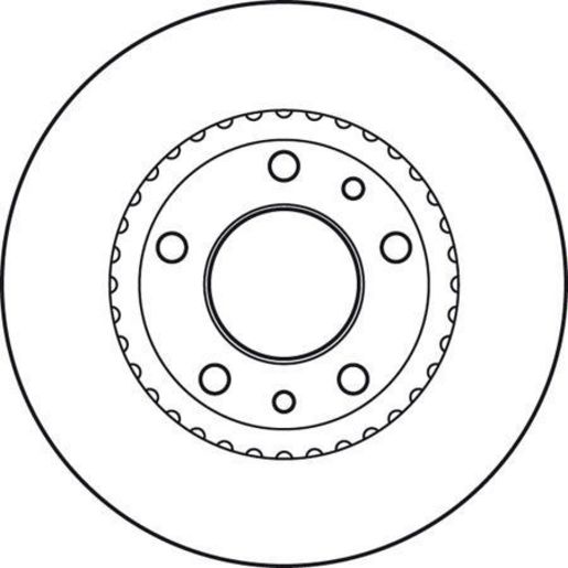 TRW — TRW Brake Rotor 274mm x 24 Min — part number DF4836S