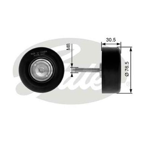 Gates — Gates Idler Pulley — part number 36198