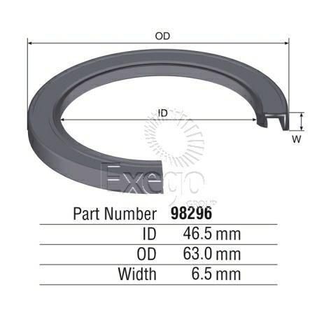 Kelpro — Kelpro Oil Seal - Crankshaft Front — part number 98296