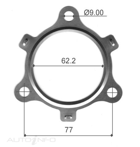 Permaseal — Permaseal Turbo Gasket — part number TUR035