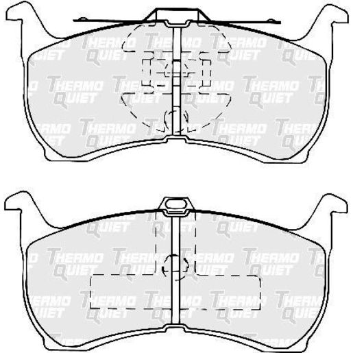Repco — Repco Brake Pad Set RCT Extreme (DB2379 & DB2699) — part number DB1109RTQ