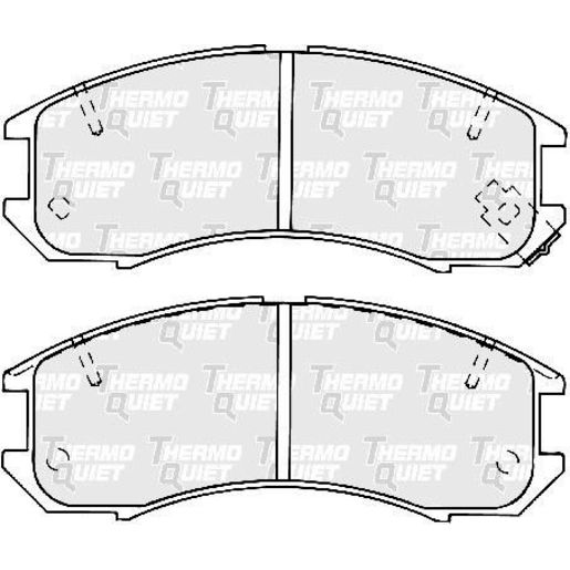 Repco — Repco Brake Pad Set RCT Extreme (DB2379 & DB2699) — part number DB1114RTQ