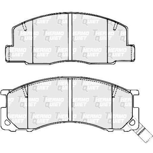 Repco — Repco Brake Pad Set RCT Extreme (DB2379 & DB2699) — part number DB1215RTQ