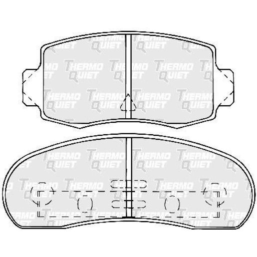 Repco — Repco Brake Pad Set RCT Extreme (DB2379 & DB2699) — part number DB1078RTQ