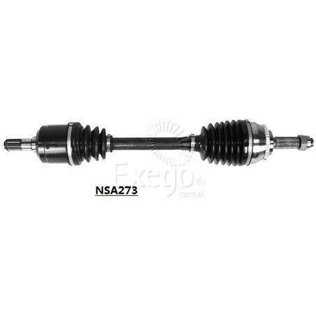 Repco — Repco CV Drive Shaft, Compressed Length: 641 mm — part number NSA273