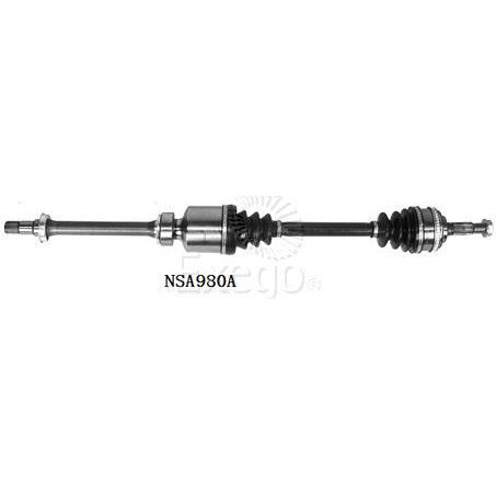 Repco — Repco Front Right CV Drive Shaft, Compressed Length: 963 mm — part number NSA980A