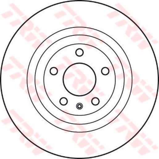 TRW — TRW Disc Brake Rotor 300mm x 29.9 Min — part number DF4751S