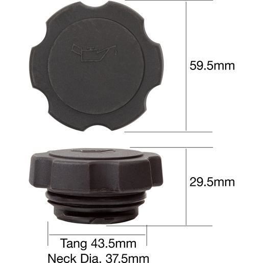 Tridon — Tridon Oil Cap — part number TOC538