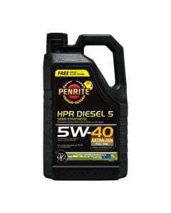 Penrite — Penrite HPR Diesel 5 Semi Synthetic 5W-40 Engine Oil 5L — part number HPRD5005