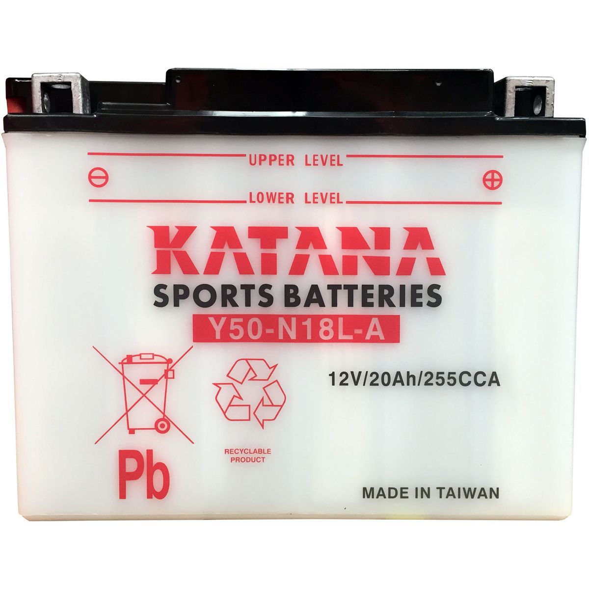 KATANA — Katana Motorcycle Battery - Premium Conventional — part number Y50N18LA