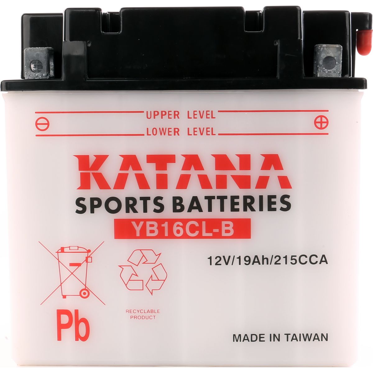 KATANA — Katana Motorcycle Battery - Premium Conventional — part number YB16CLB