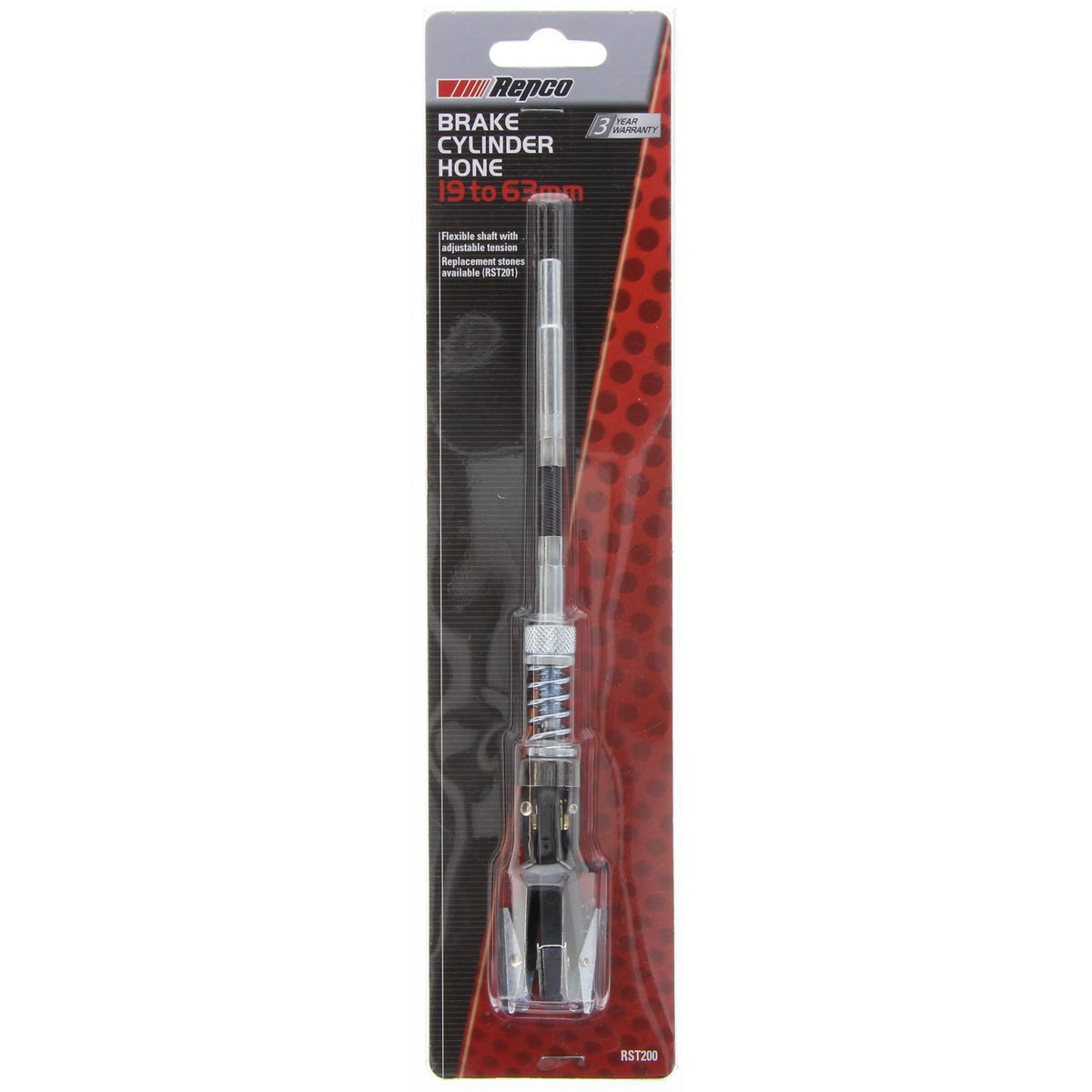 Repco — Repco Brake Cylinder Hone 19-63mm — part number RST200