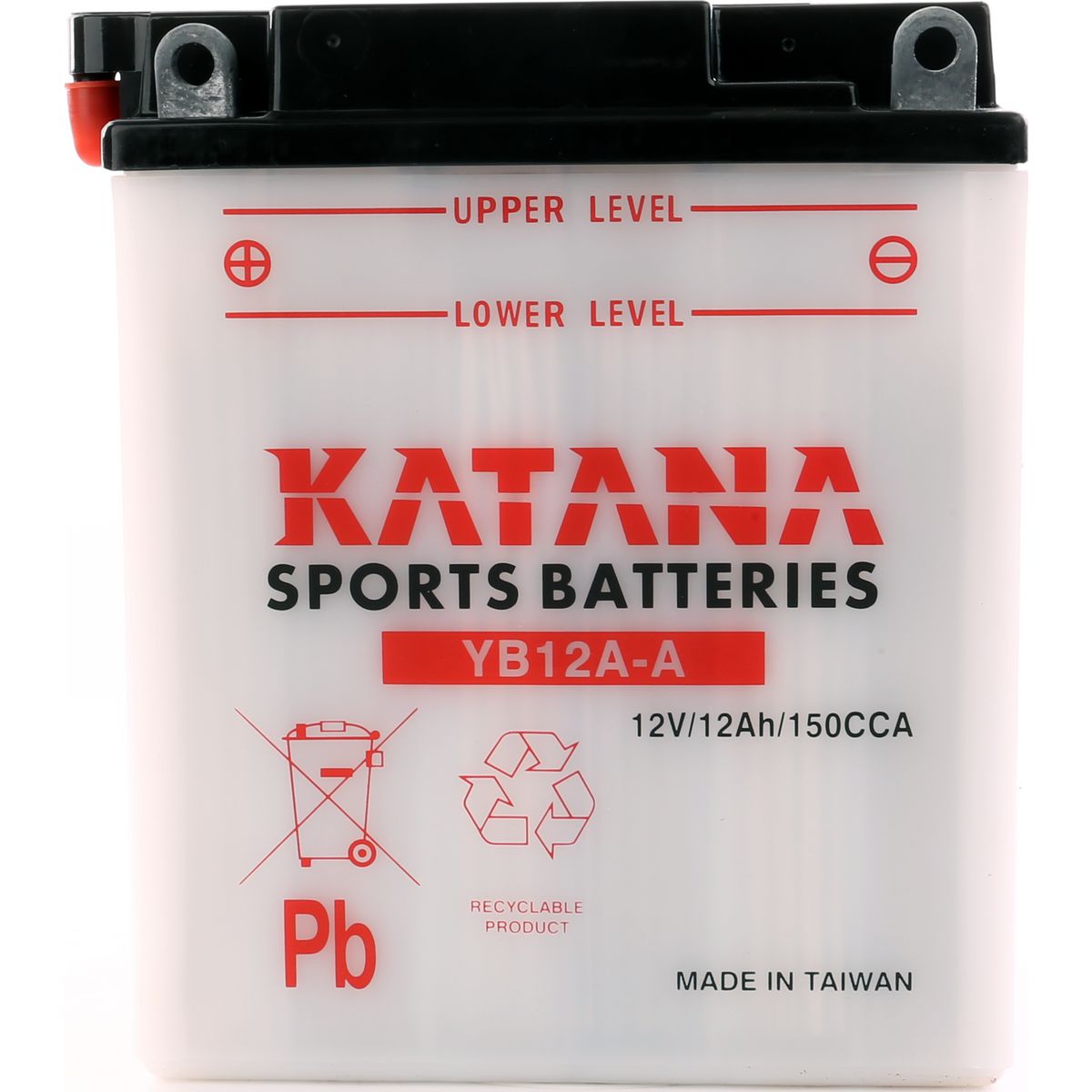 KATANA — Katana Motorcycle Battery - Premium Conventional — part number YB12AA